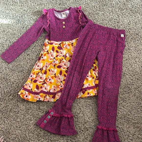 Wildflowers Dress/Tunic & matching pants - adorable! Girls...